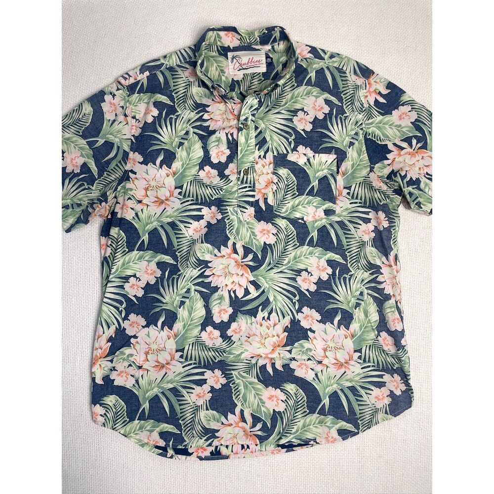 Chubbies Tropical Hawaiian Button-Up Shirt – Men's Large